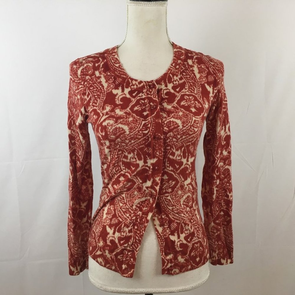 Talbots Cardigan Sweater Size XS Multi Color